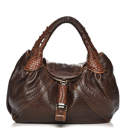 Fendi Nappa Nuvolata Spy Cognac 1 of 11