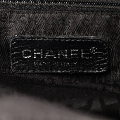 Chanel Caviar Square Stitched Large Tote Black 9 of 15