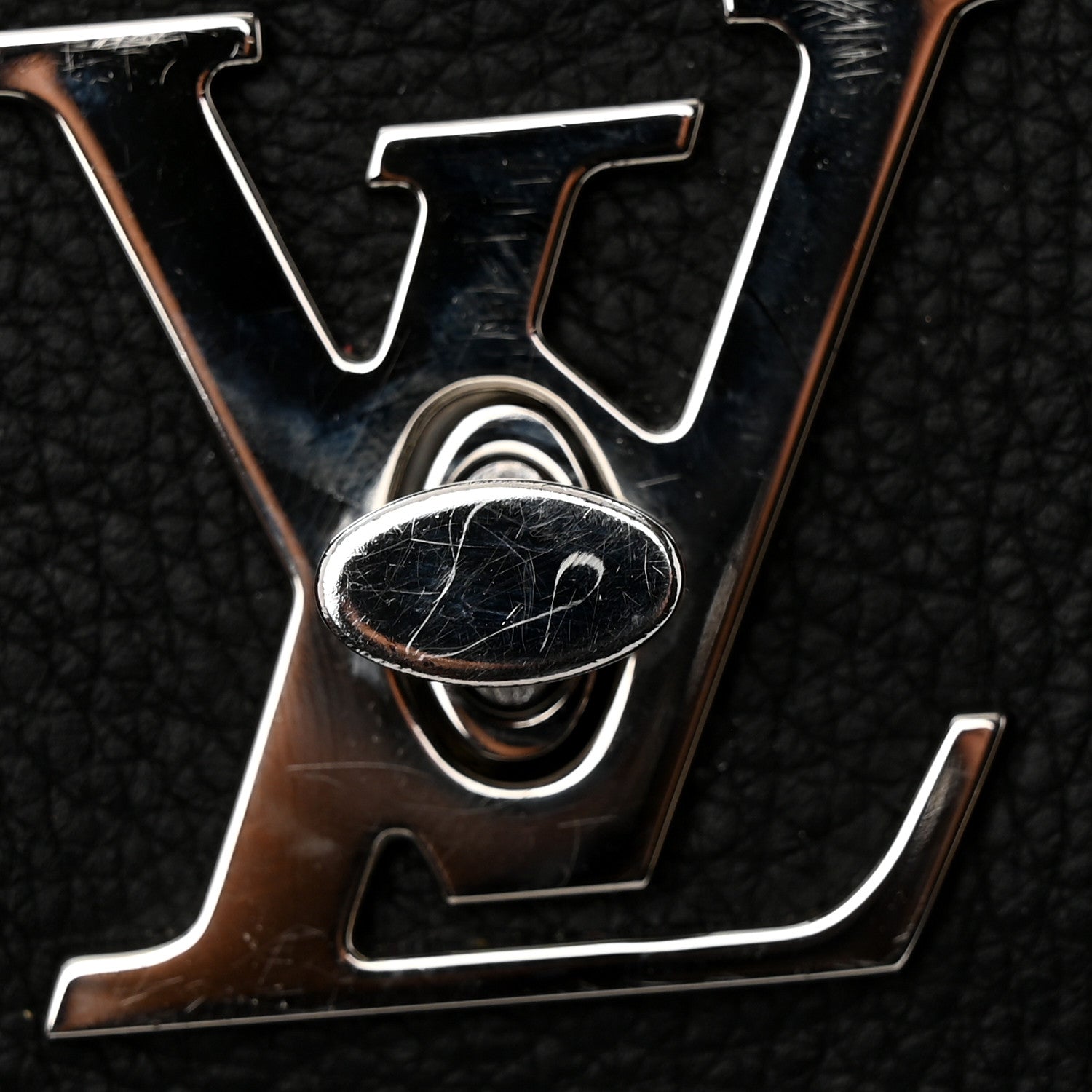 Louis Vuitton Calfskin Lockme Ever Mini Black 10 of 15