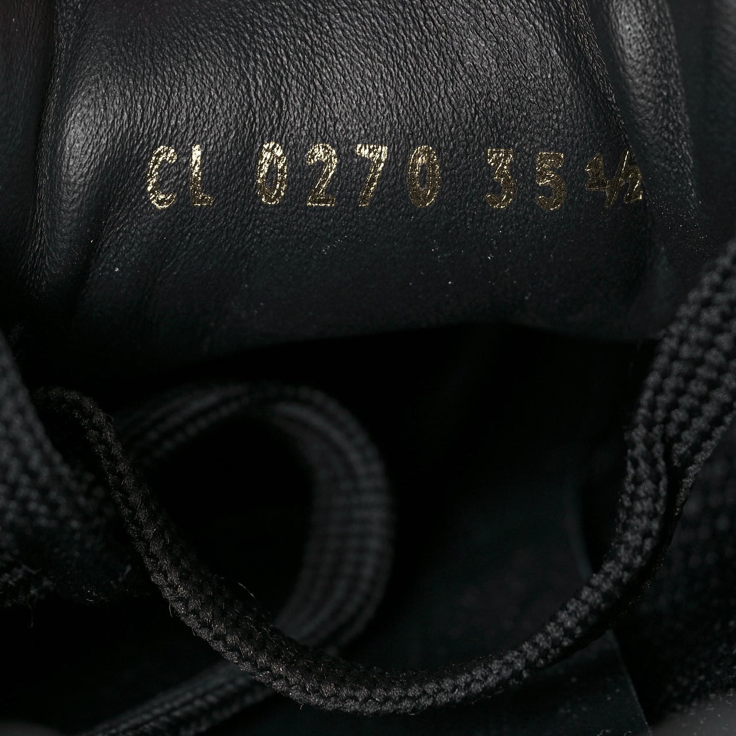 Suede Monogram Run Away Sneakers 35.5 Black