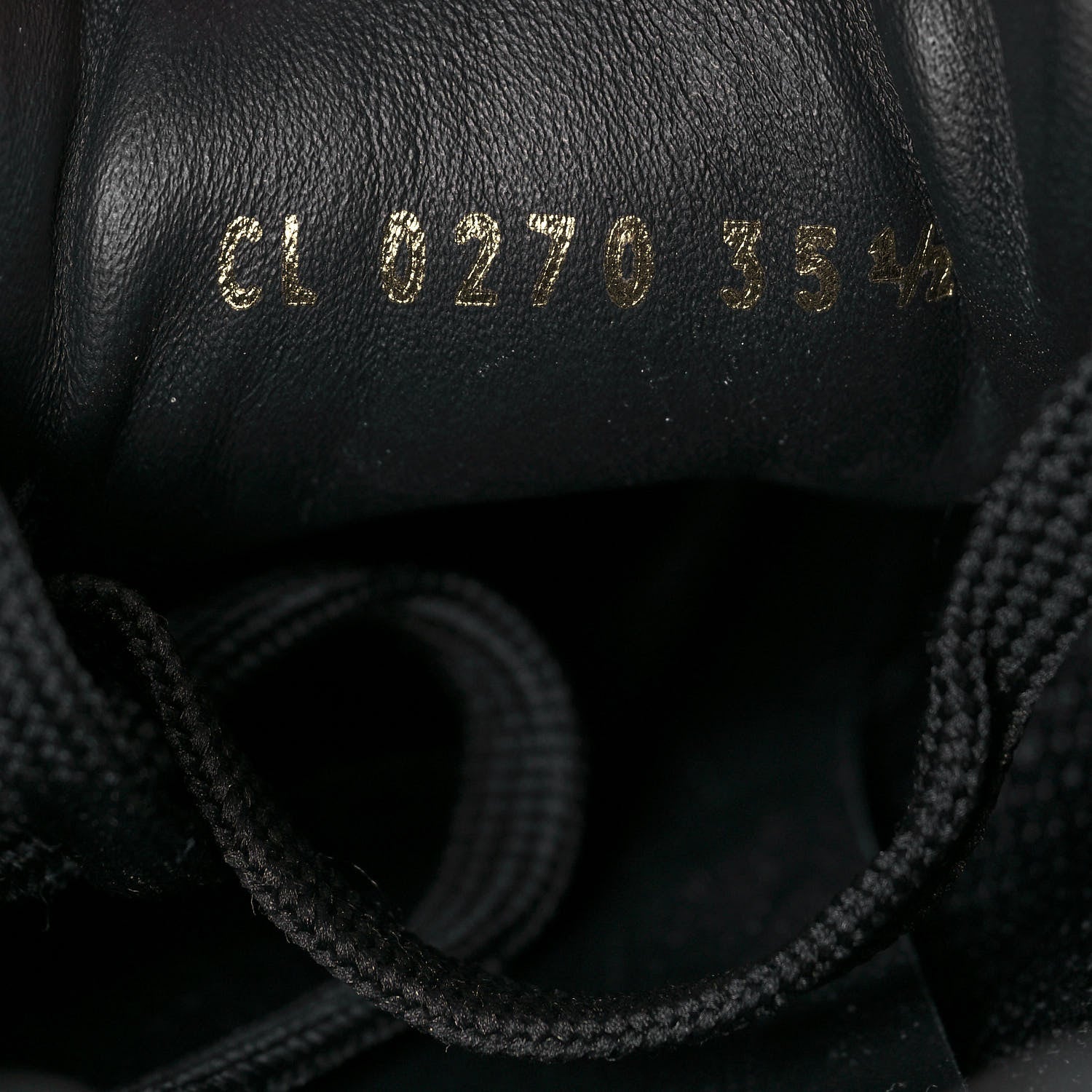 Louis Vuitton Suede Monogram Run Away Sneakers 35.5 Black 6 of 7