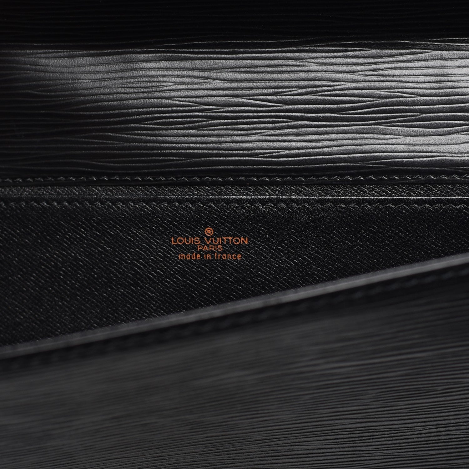 Louis Vuitton Epi Pochette Iena Black 6 of 8