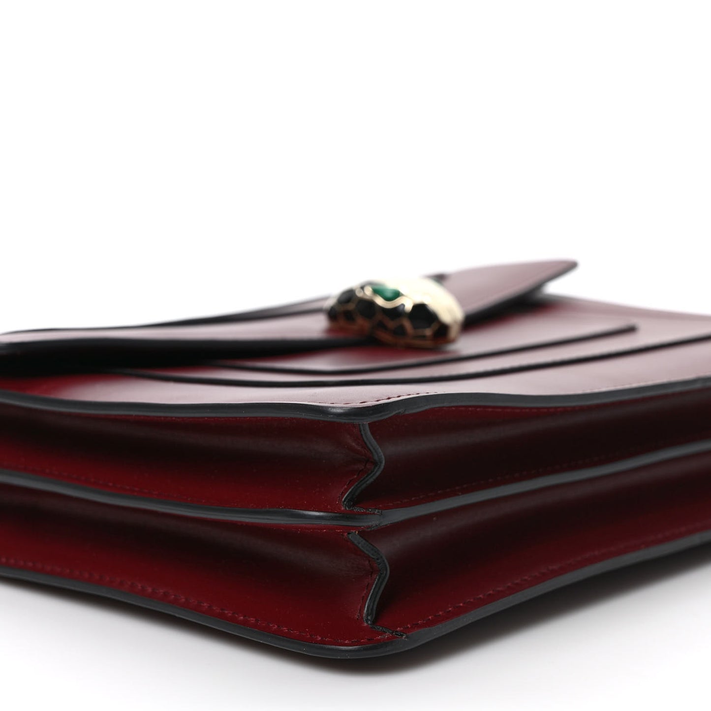 Calfskin Serpenti Forever Crossbody Bag Bordeaux