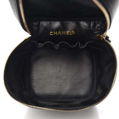 Chanel Caviar Cosmetic Vanity Bag Black 5 of 13