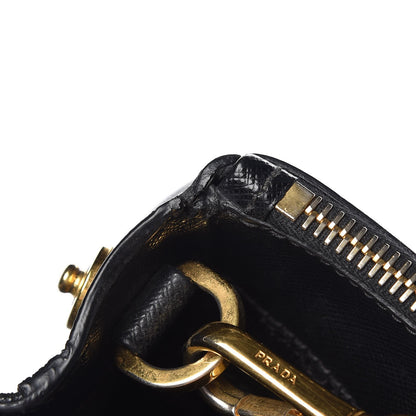 Prada Saffiano Small Galleria Double Zip Tote Black 11 of 16