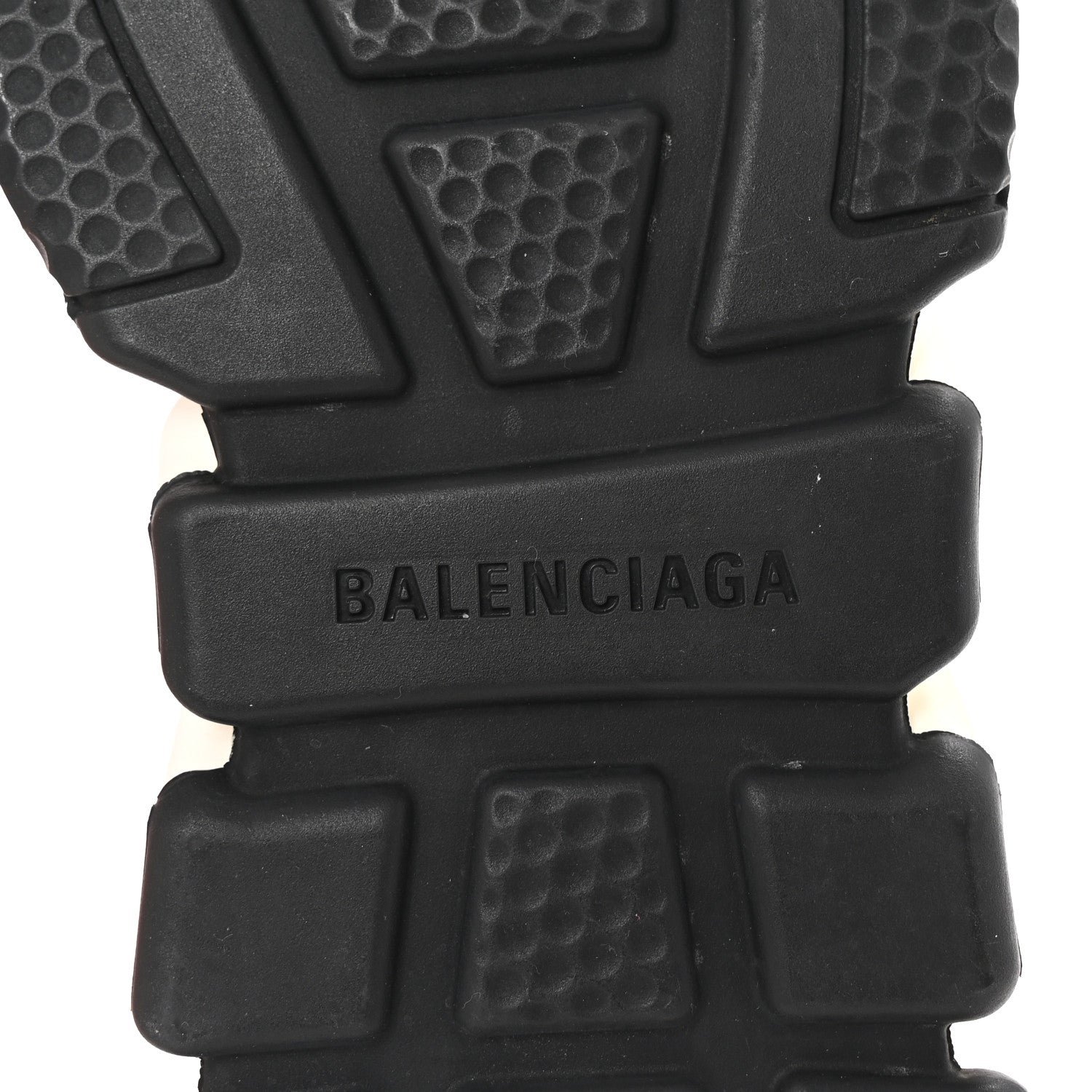 Balenciaga Laminated Knit Bi-Color Sole Womens Speed Sneakers 37 Pink White Black 7 of 10