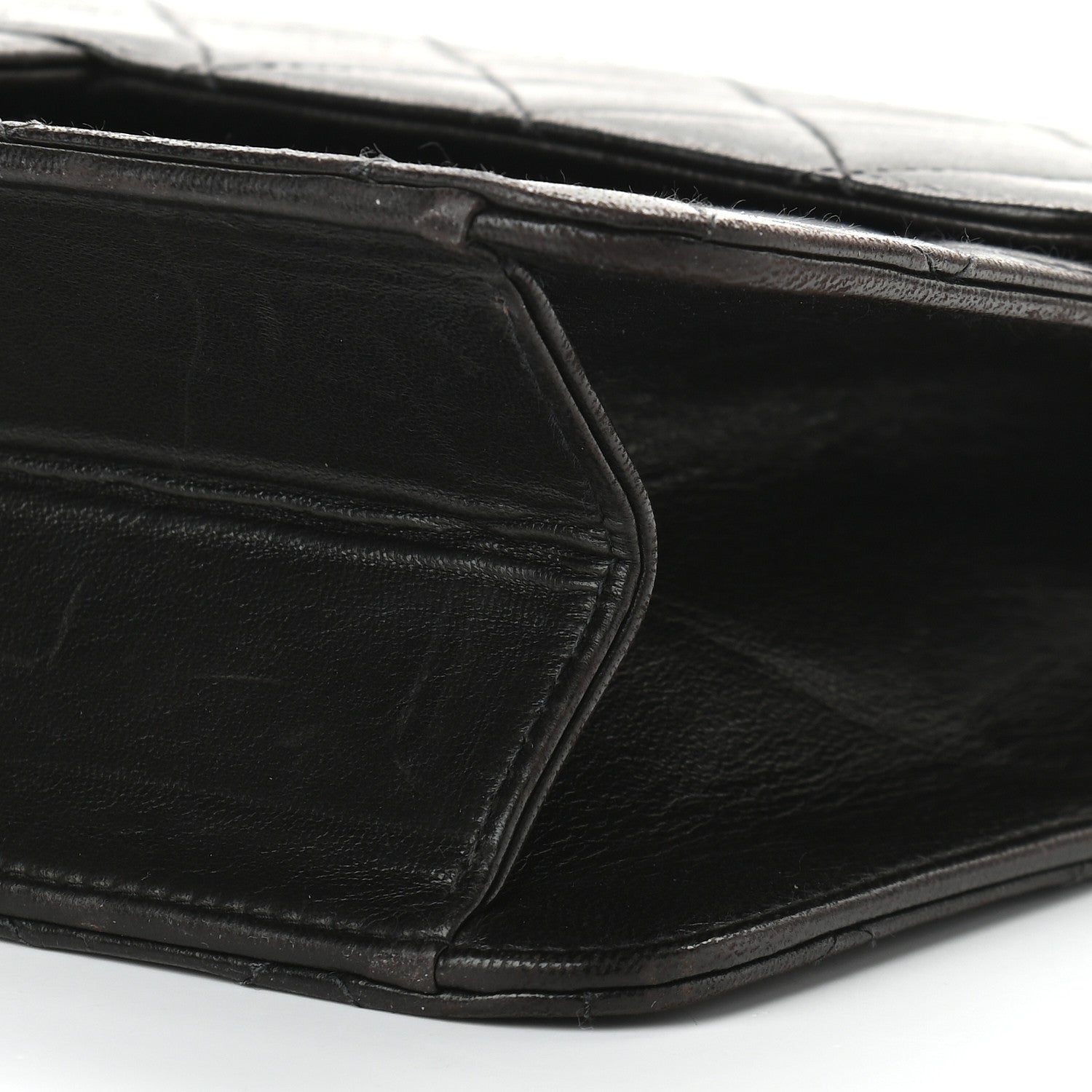 Chanel Lambskin Quilted Medium Single Flap Black 8 of 8