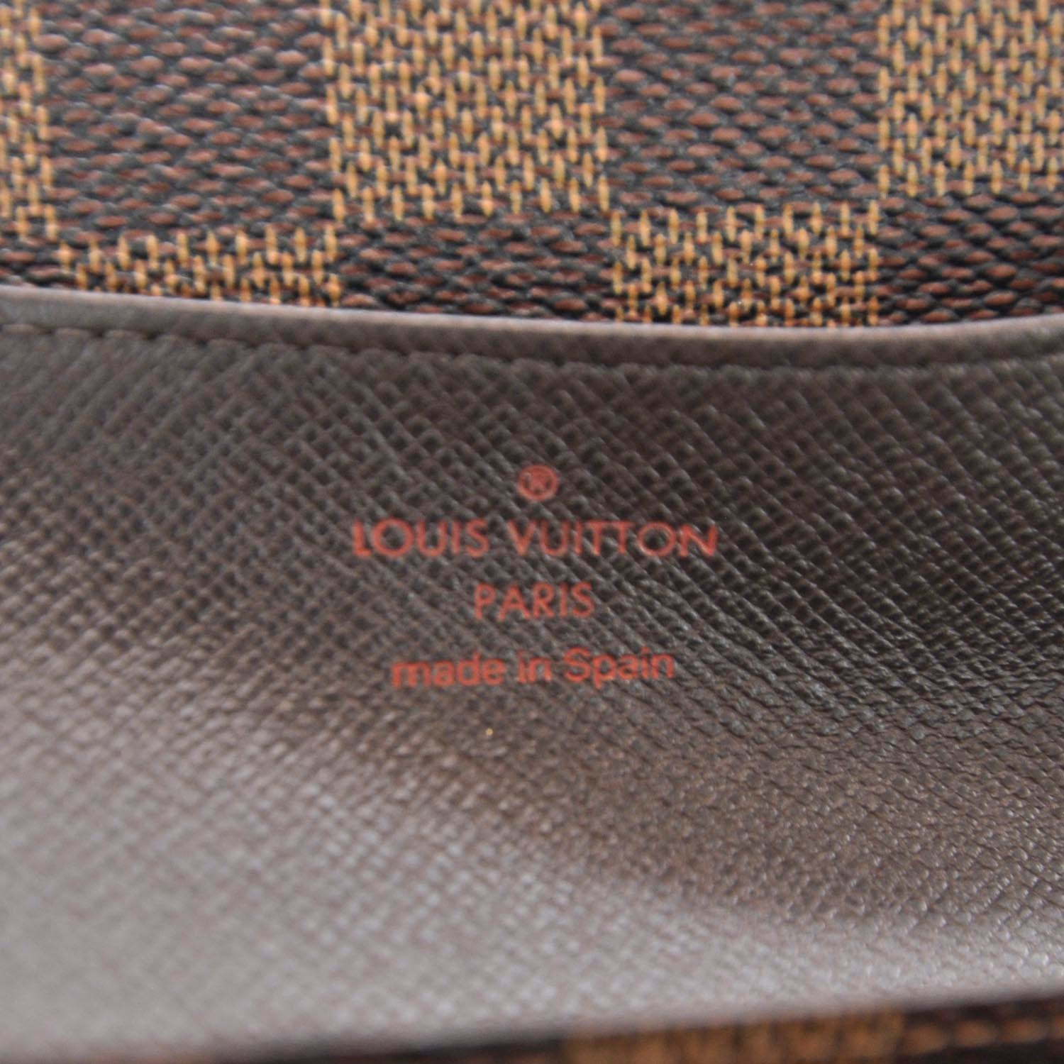 Louis Vuitton Damier Ebene Emilie Wallet 6 of 8