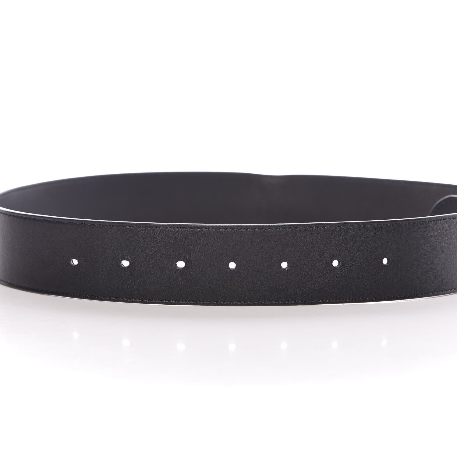 Gucci Calfskin Double G 40mm Belt 85 34 Black 6 of 7