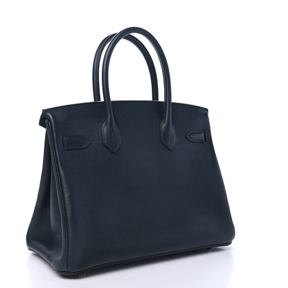 Hermes Taurillon Novillo Birkin 30 Vert Cypress 3 of 14