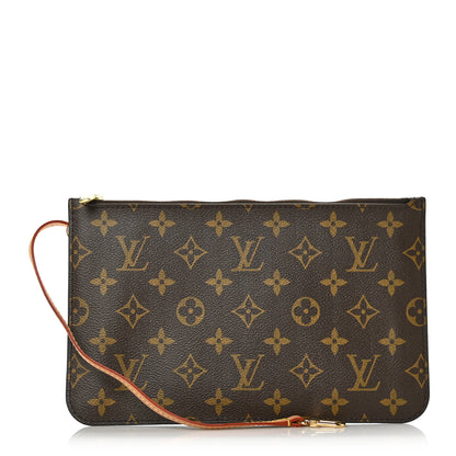 Louis Vuitton Monogram Neverfull MM GM Pochette 1 of 8