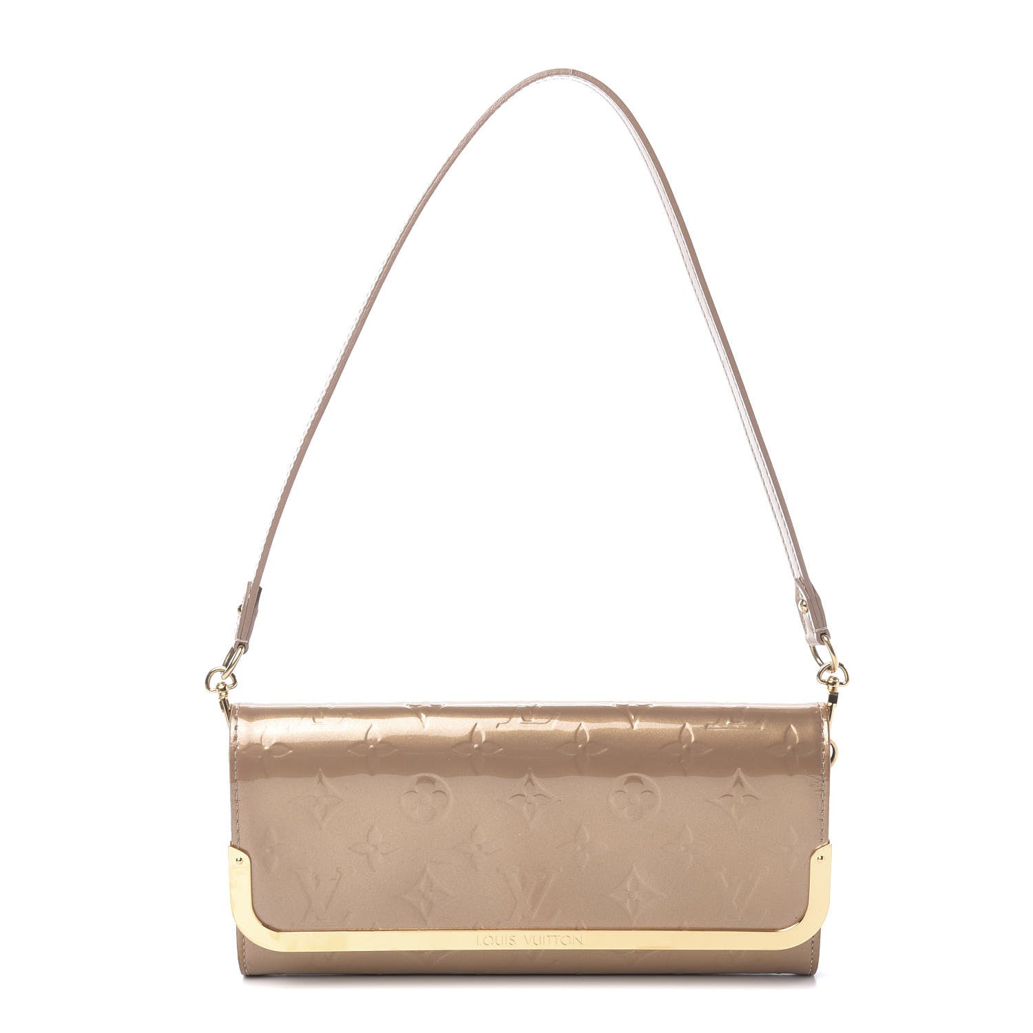 Louis Vuitton Vernis Rossmore MM Beige Poudre 1 of 9