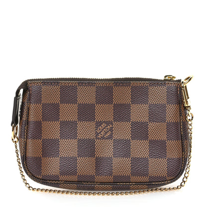 Louis Vuitton Damier Ebene Mini Pochette Accessories 1 of 7