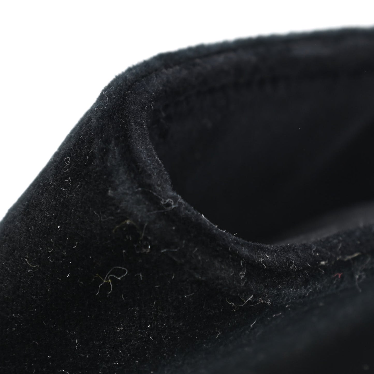 Velvet Dionysus Clutch Black
