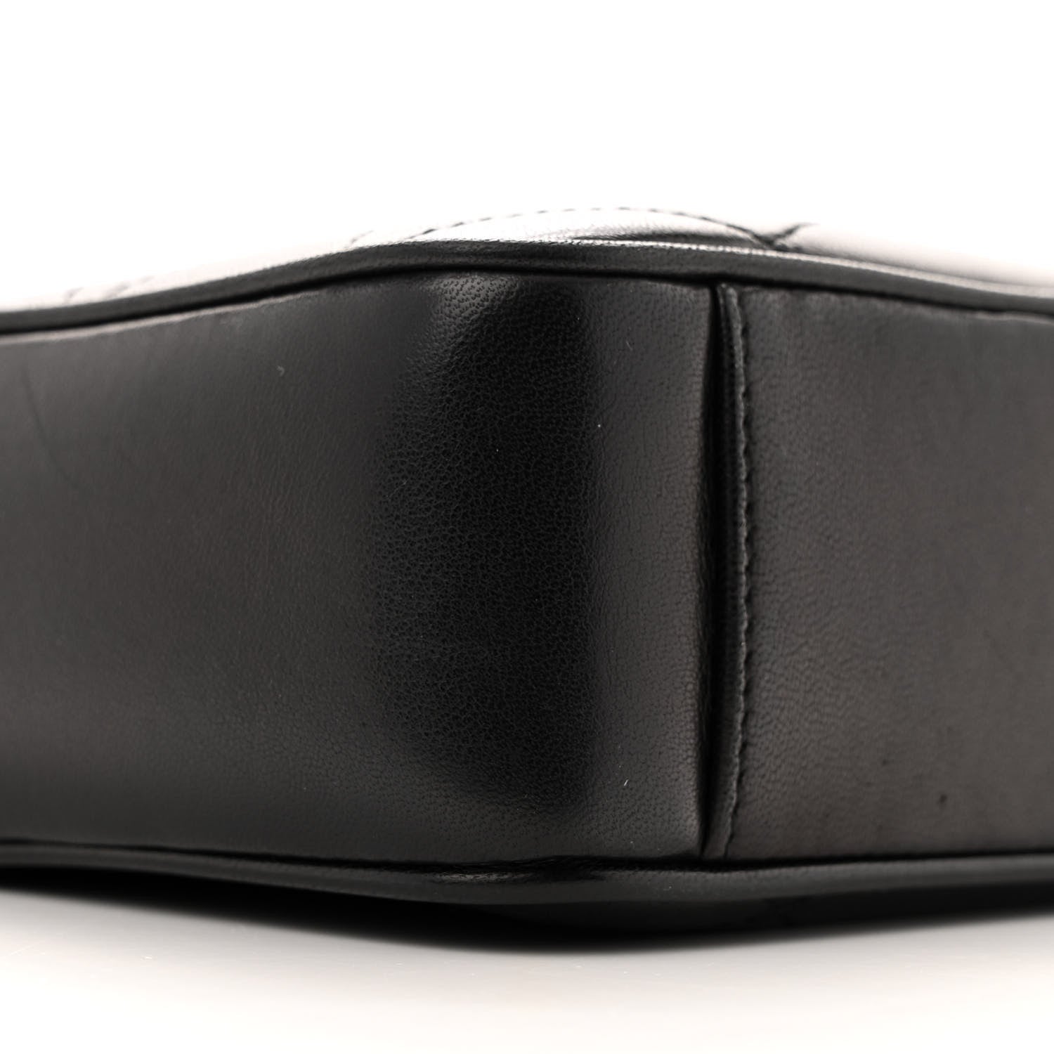 Saint Laurent Lambskin Quilted Le Maillon Chain Strap Crossbody Black 9 of 11