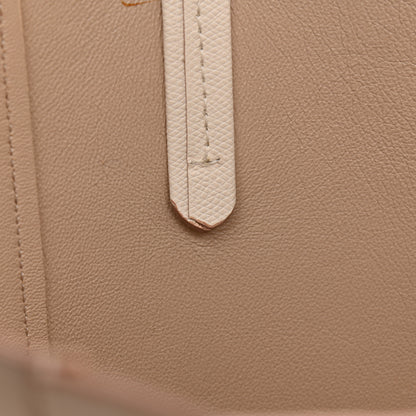 Celine Grained Calfskin Medium Horizontal Cabas Phantom White 14 of 17