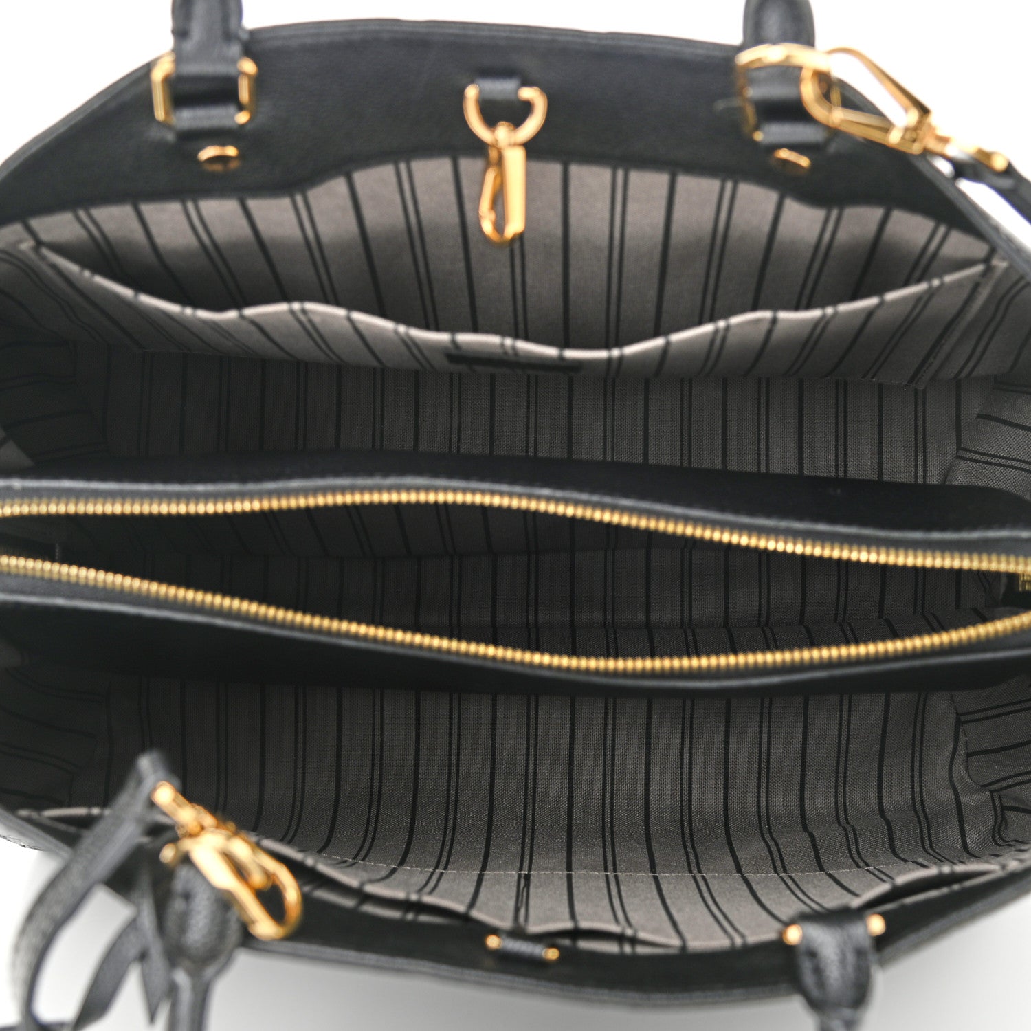 Louis Vuitton Empreinte Montaigne GM Black 5 of 9