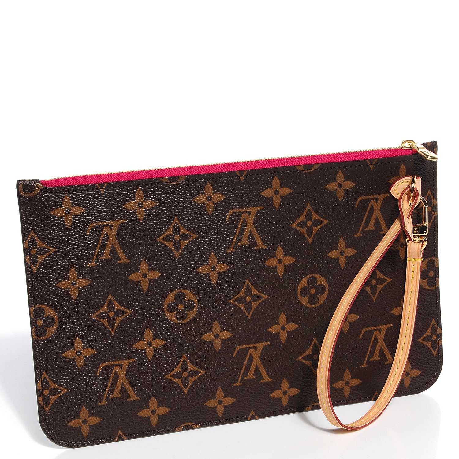 Louis Vuitton Monogram Neverfull MM GM Pochette Pivoine 3 of 8
