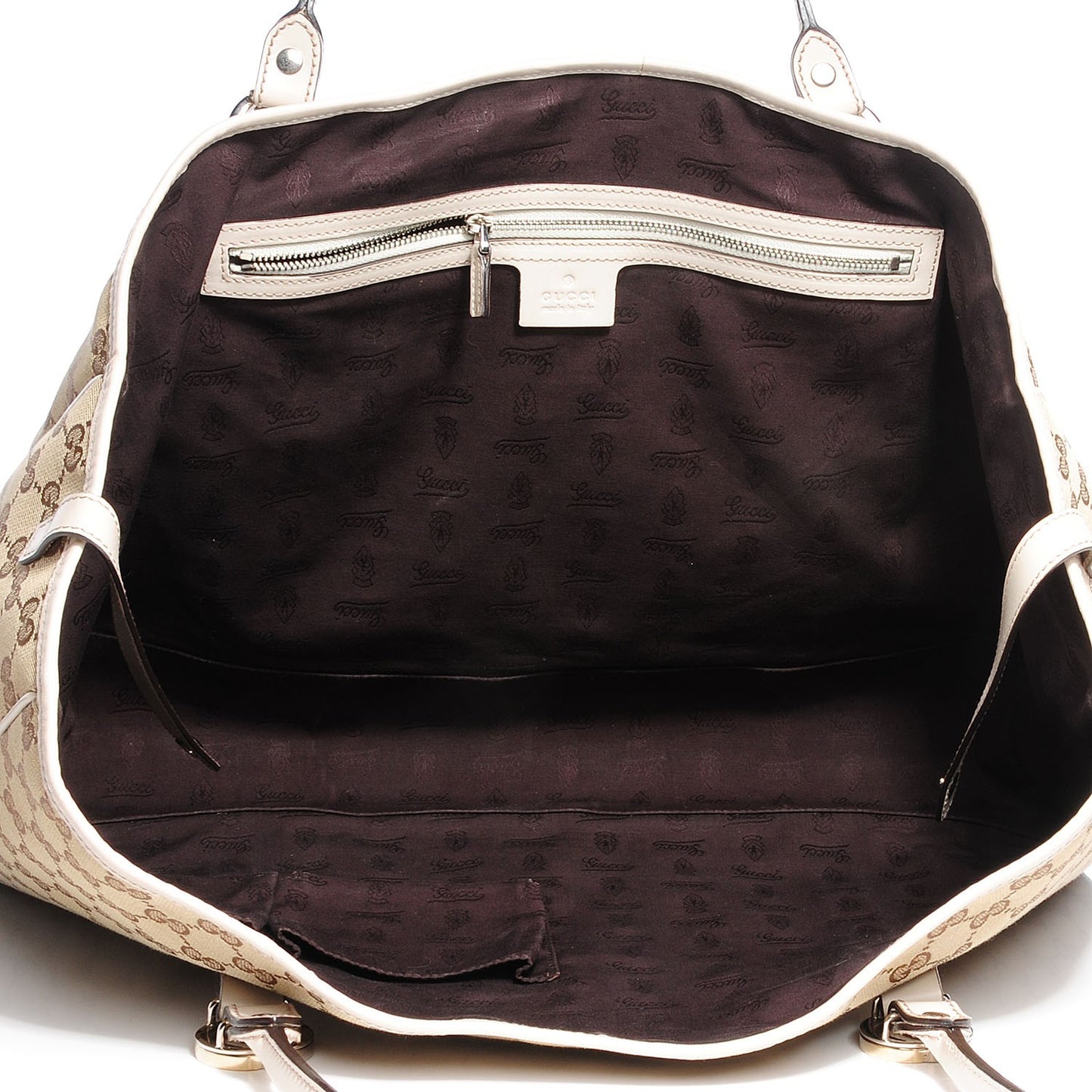 Monogram Large GG Twins Tote Off White