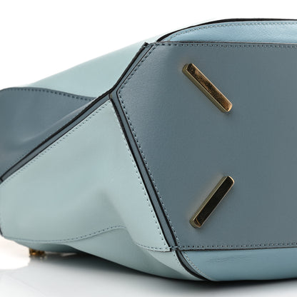 Loewe Calfskin Medium Puzzle Bag Aqua Light Blue Stone Blue 9 of 10