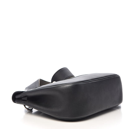 Hermes Veau Swift Perforated Sac Berline 28 Black 4 of 12
