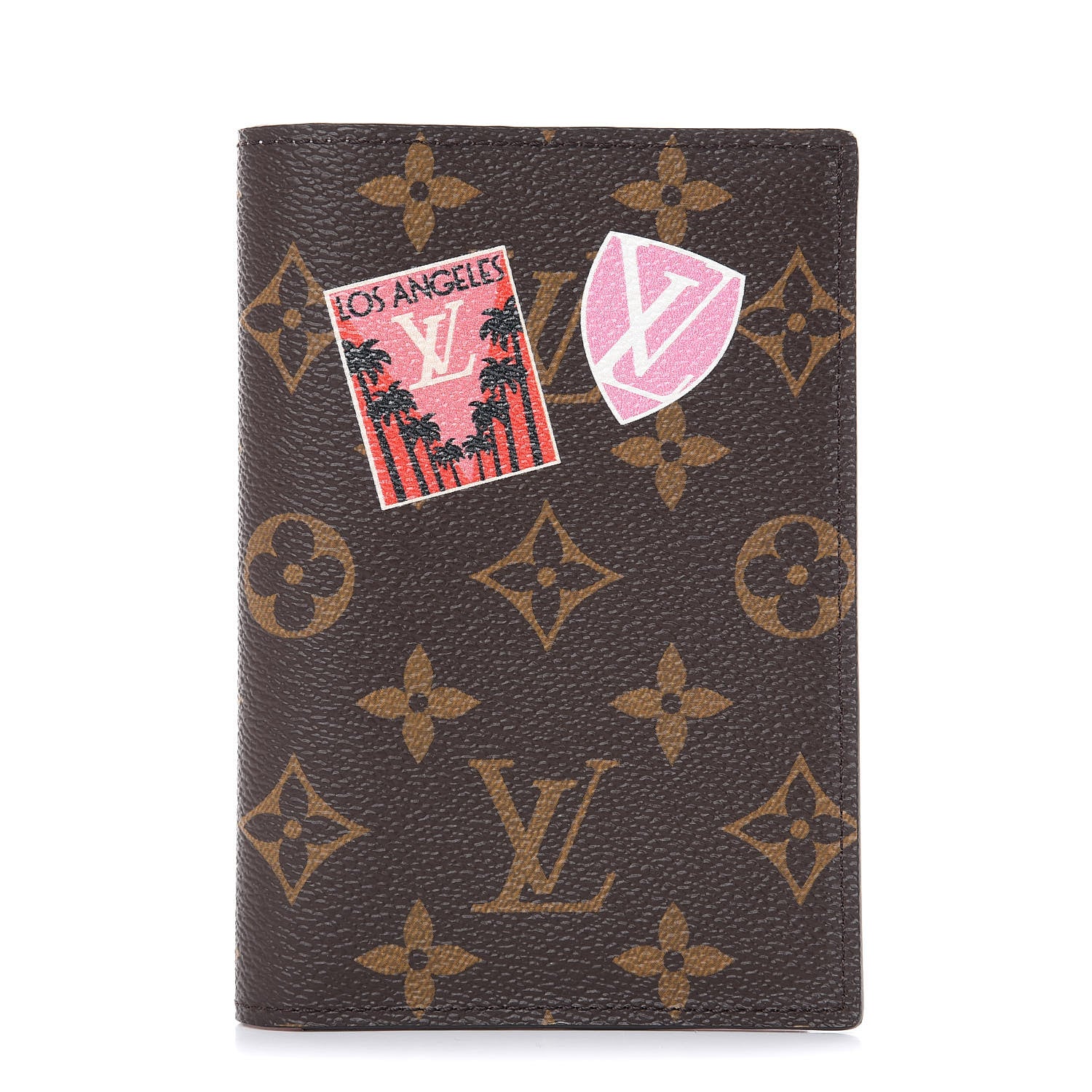 Louis Vuitton Monogram My LV World Tour Passport Cover Rose Ballerine 1 of 8