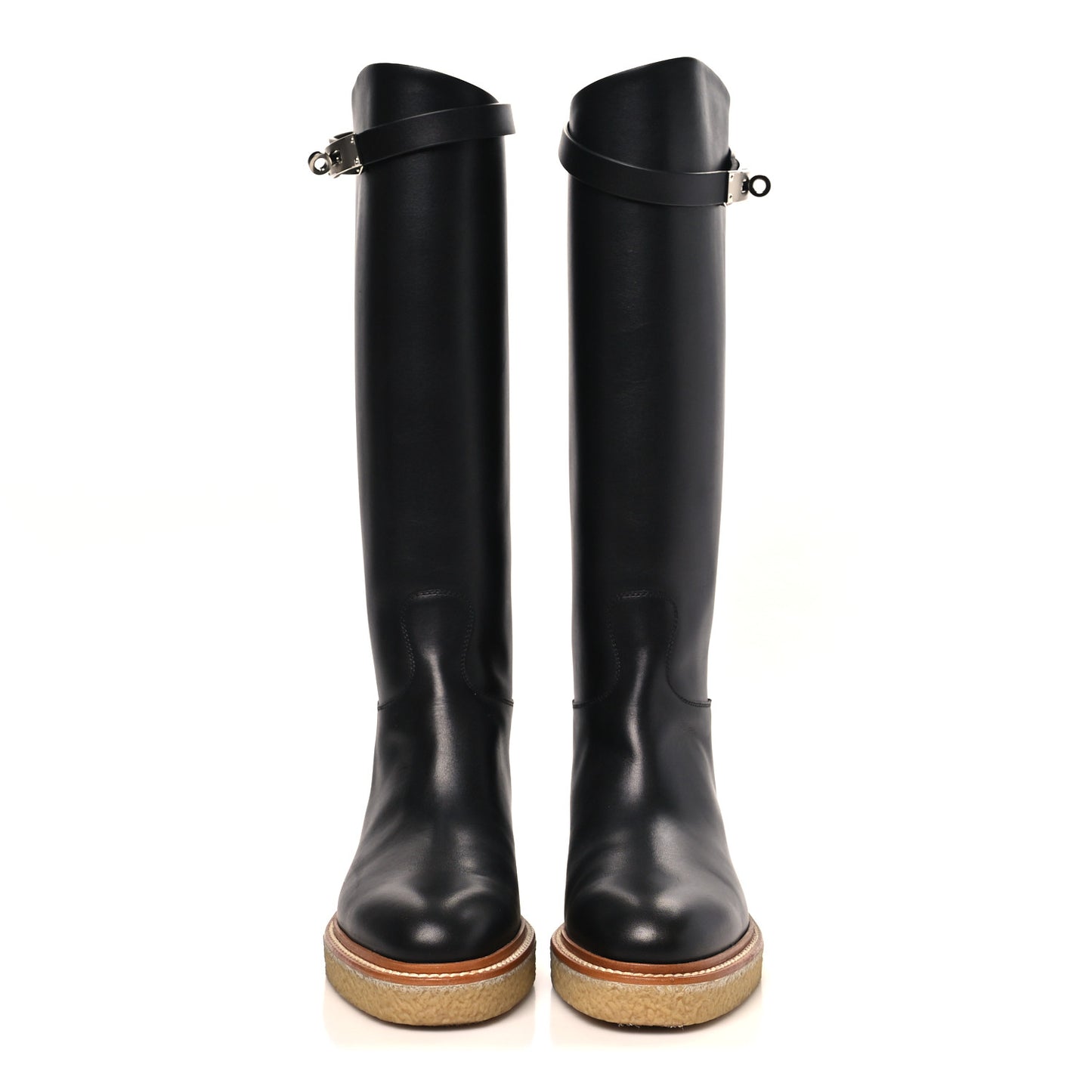 Calfskin Honey Boots 36 Black