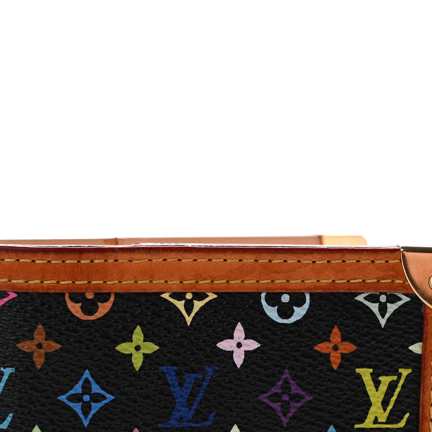 Louis Vuitton Monogram Multicolor Small Ring Agenda Cover Black 13 of 14
