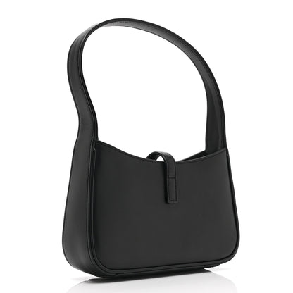 Saint Laurent Smooth Calfskin Le 5 A 7 Mini Hobo Black 3 of 10