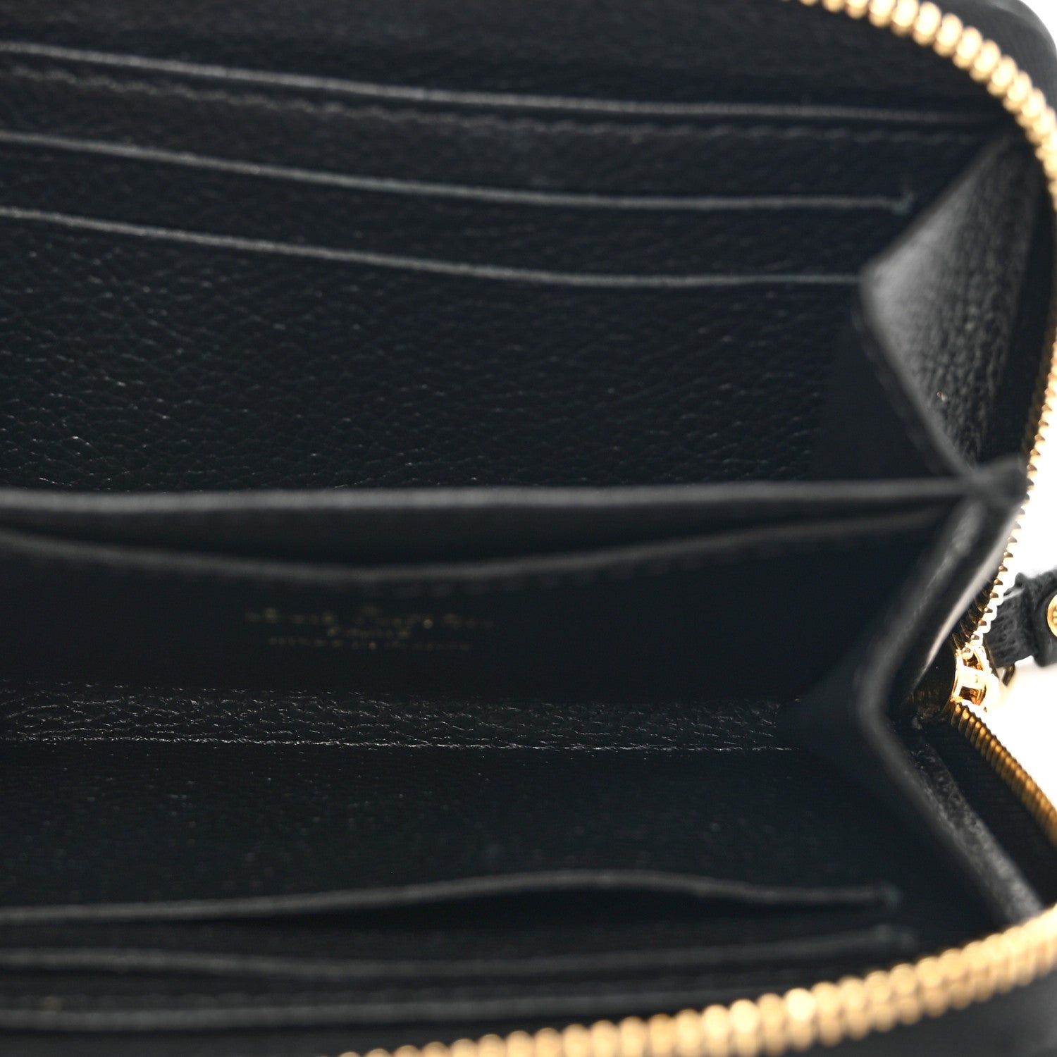 Louis Vuitton Empreinte Zippy Coin Purse Black 5 of 8