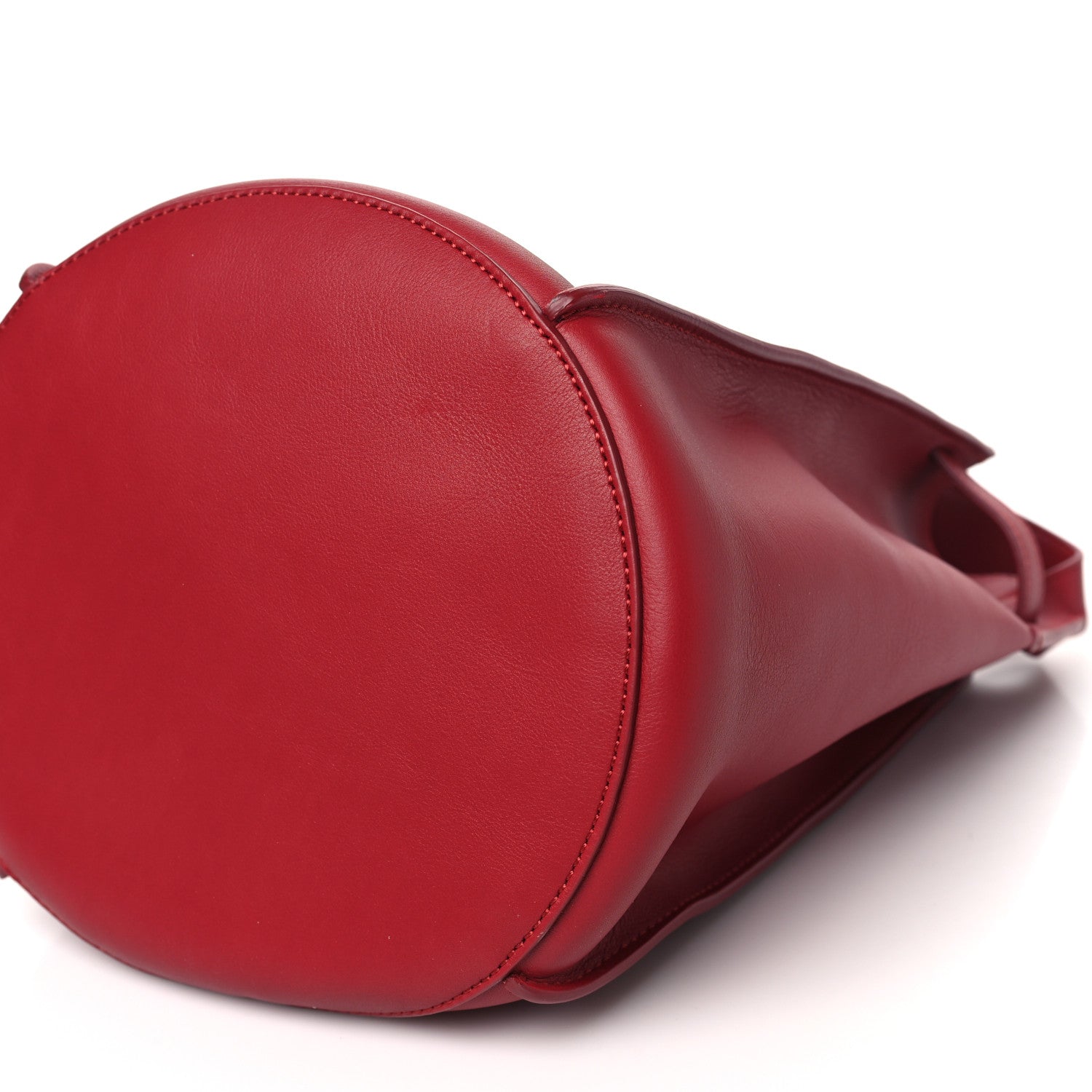 Celine Supple Grained Calfskin Big Bag Bucket Red 10 of 10