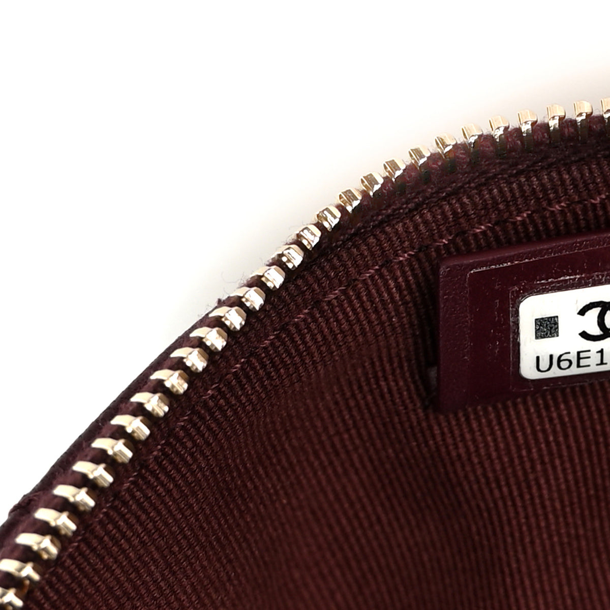Chanel Shiny Lambskin Enamel Quilted Waist Bag Fanny Pack Burgundy 6 of 9