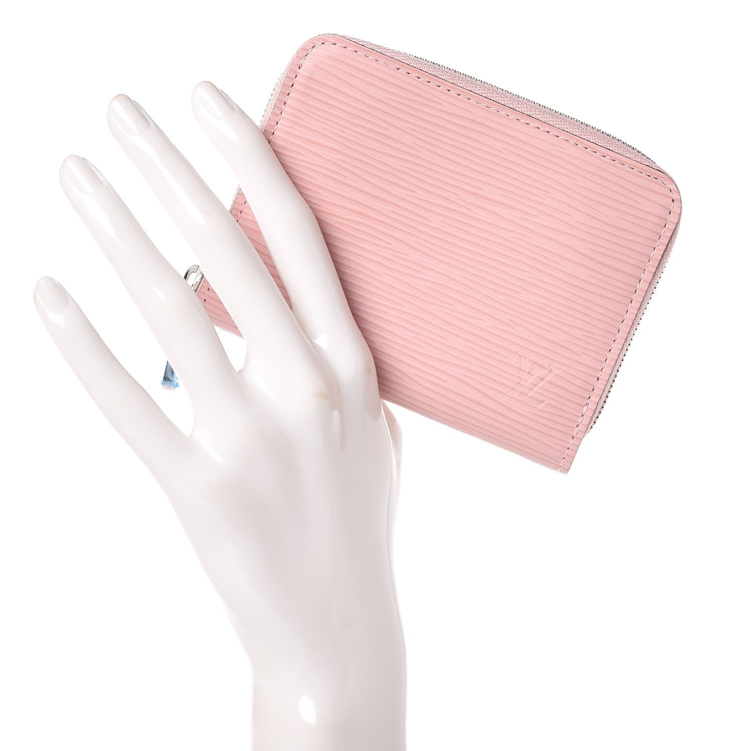 Louis Vuitton Epi Zippy Coin Purse Rose Ballerine 2 of 7