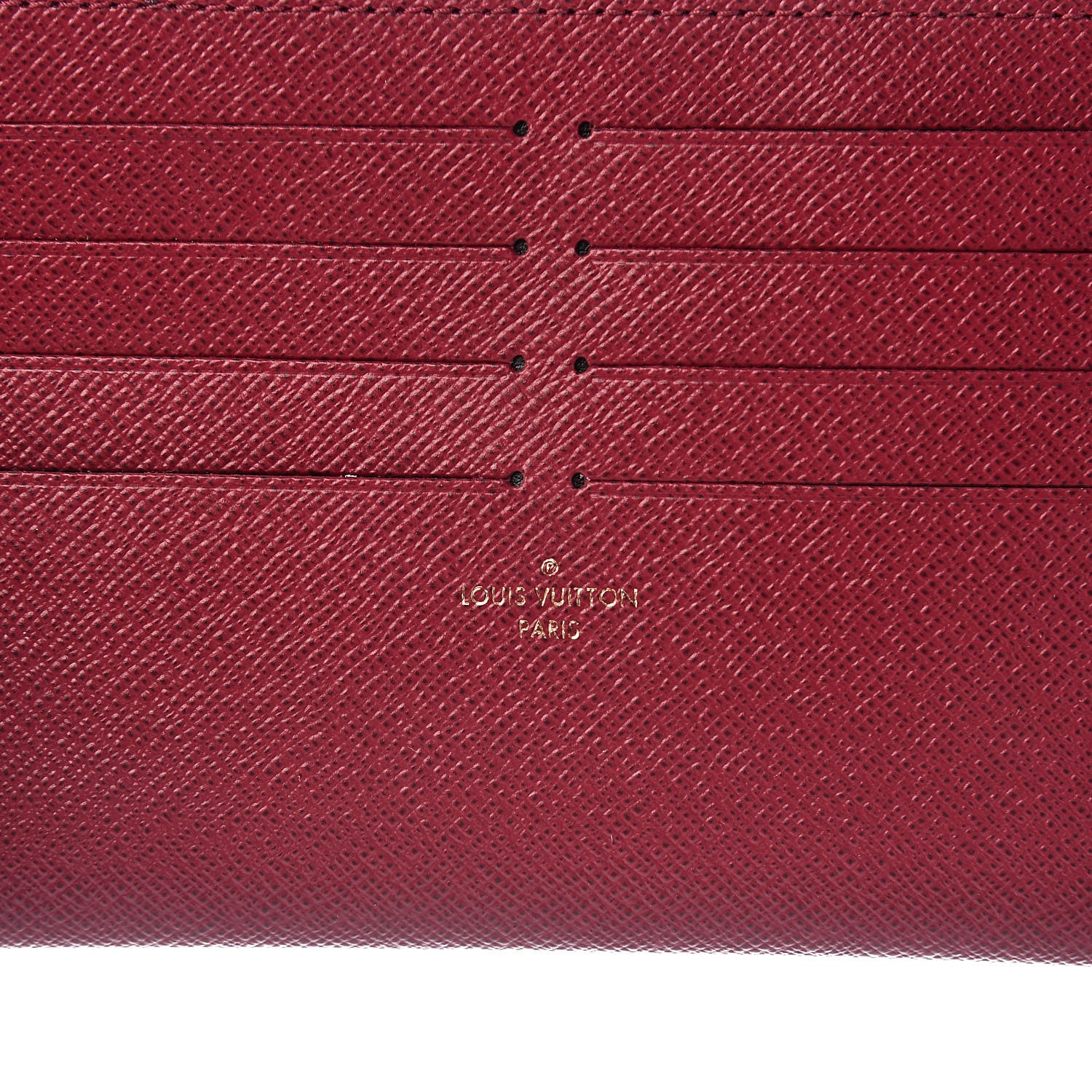 Louis Vuitton Calfskin Felicie Card Holder Insert Fuchsia 6 of 6