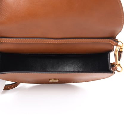 Chloe Calfskin Small Nile Bracelet Minaudiere Bag Caramel 5 of 8