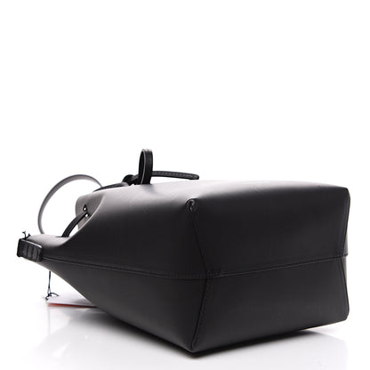 Mansur Gavriel Vegetable Tanned Calfskin Mini Bucket Bag Black Ballerina 3 of 7