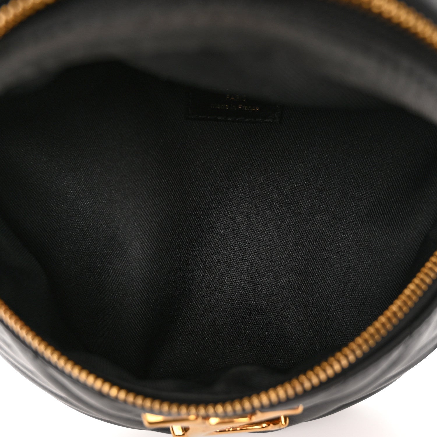 Louis Vuitton Calfskin Quilted New Wave Bumbag Black 5 of 14