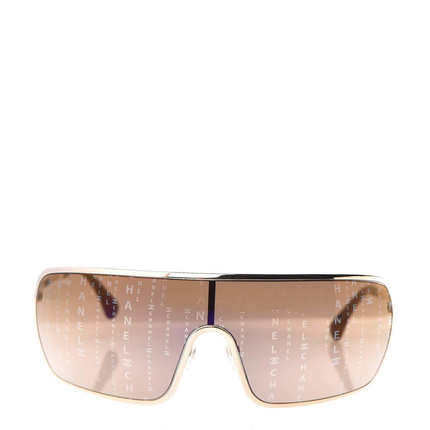Shield Runway Sunglasses 71213 Gold