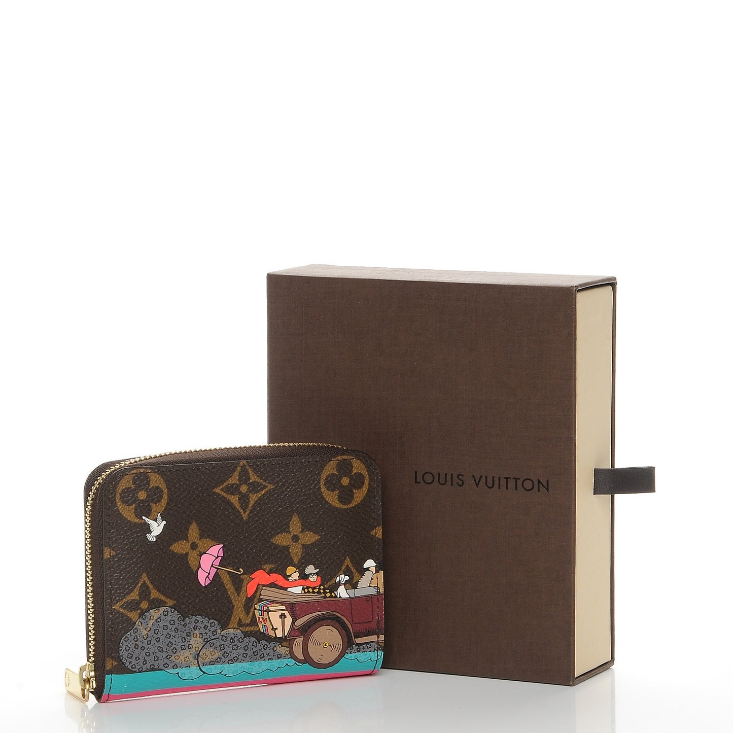 Monogram 2015 Christmas Animation Zippy Coin Purse