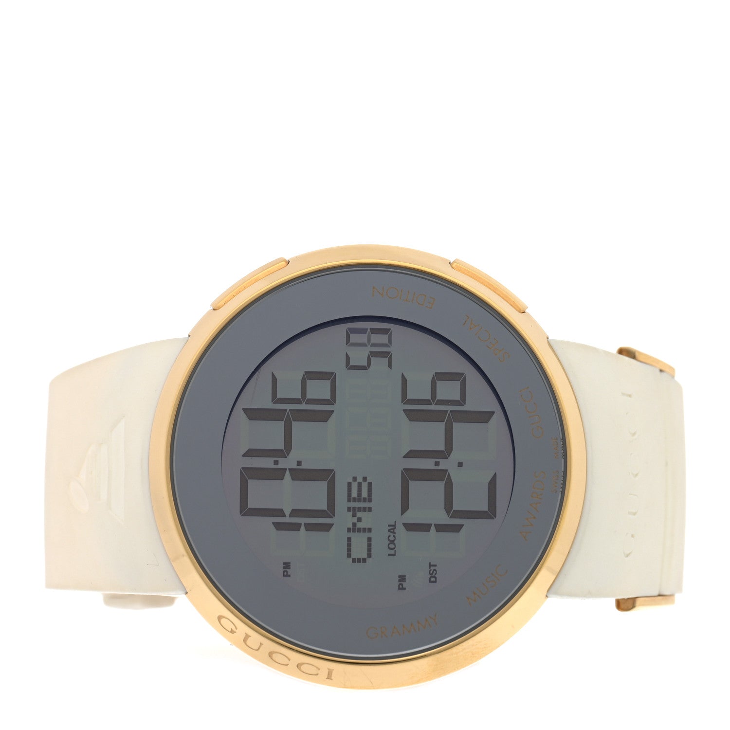 Gucci Stainless Steel Rubber 45mm Digital I-Gucci Guccissima Grammy Awards Watch 2 of 5