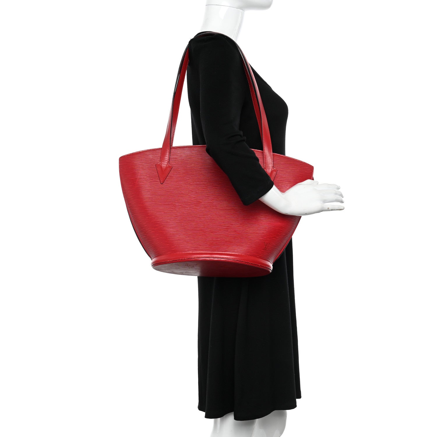 Louis Vuitton Epi Saint Jacques PM Castillan Red 2 of 14
