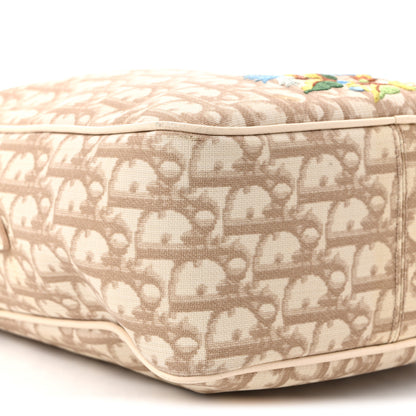 Christian Dior Monogram Vintage Flowers Messenger Bag Beige 9 of 15