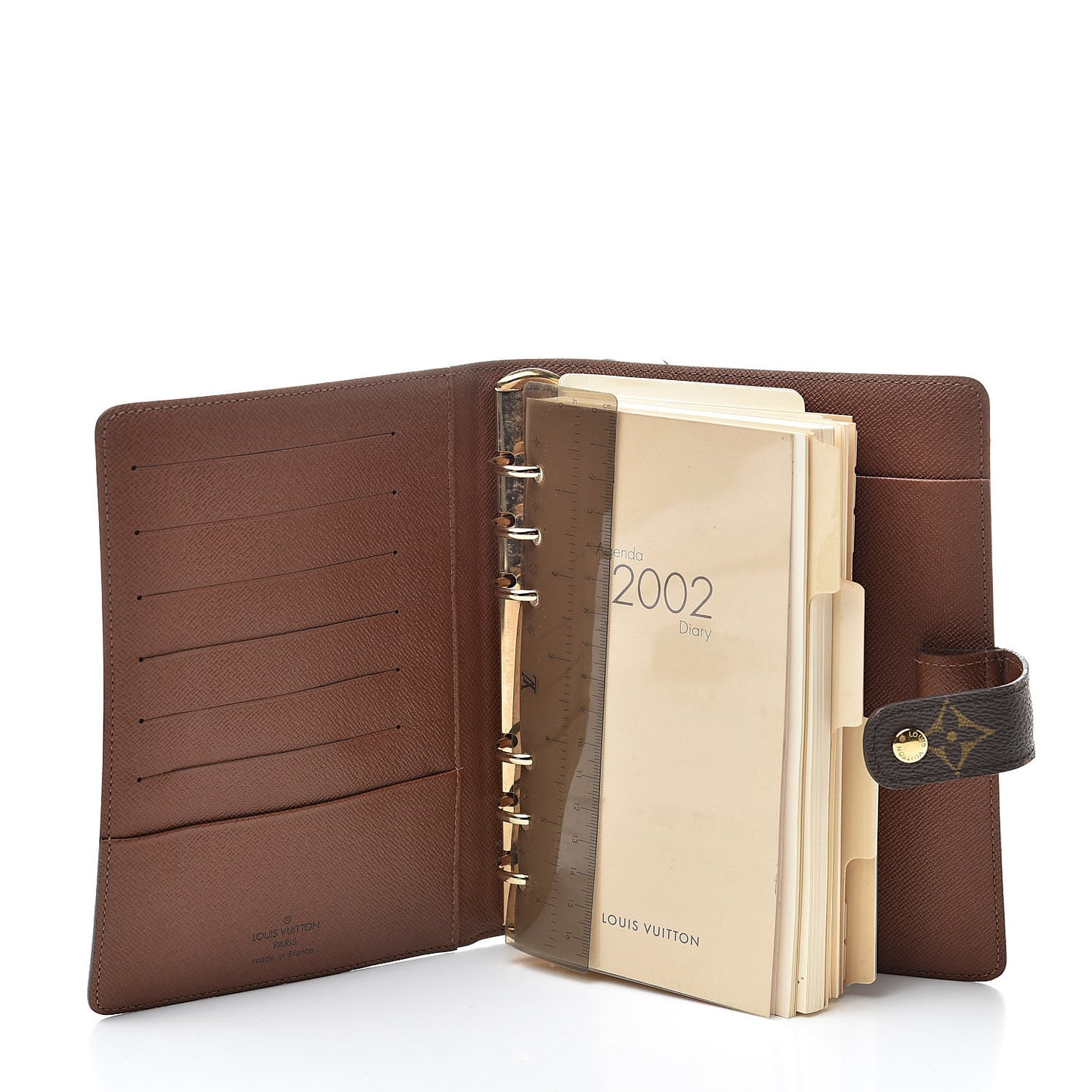 Monogram Medium Ring Agenda Cover