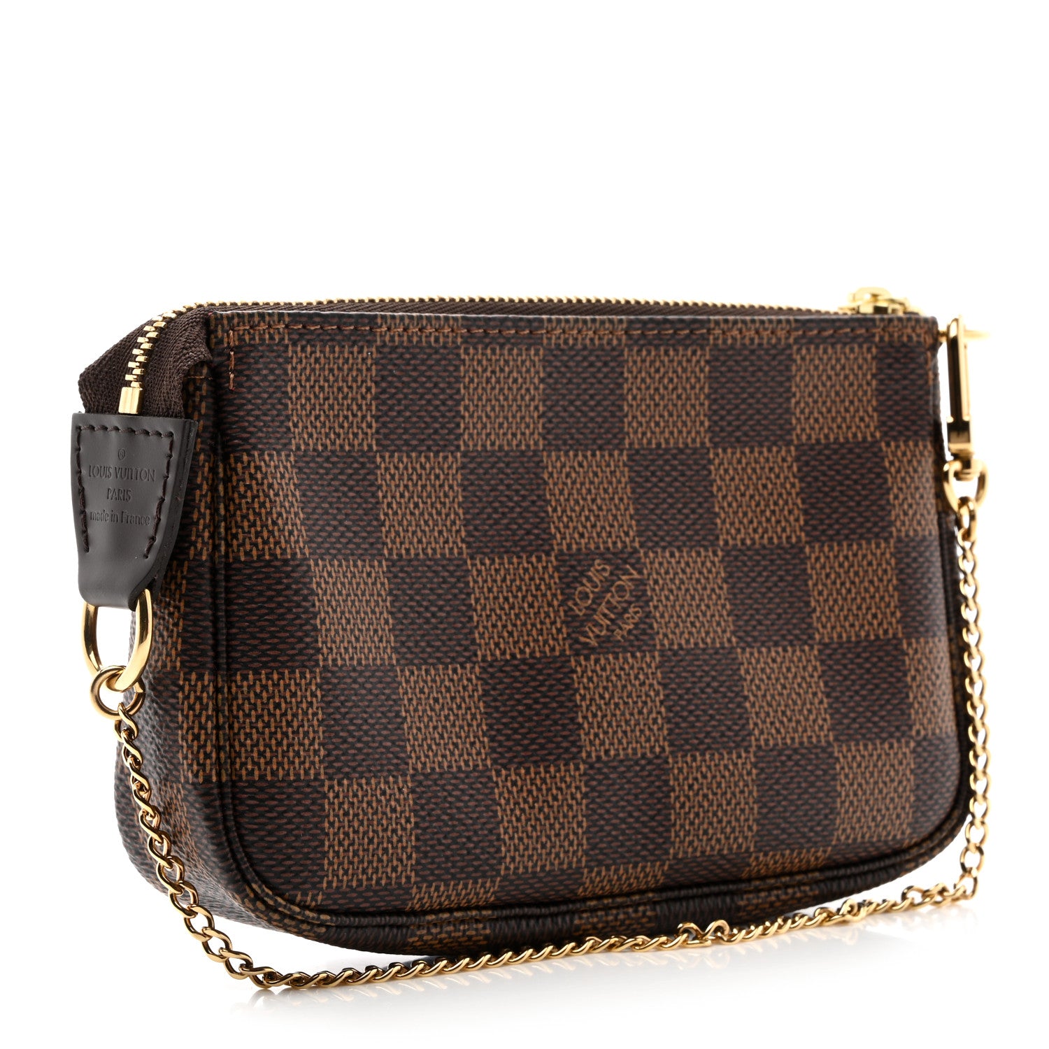 Louis Vuitton Damier Ebene Mini Pochette Accessories 3 of 7