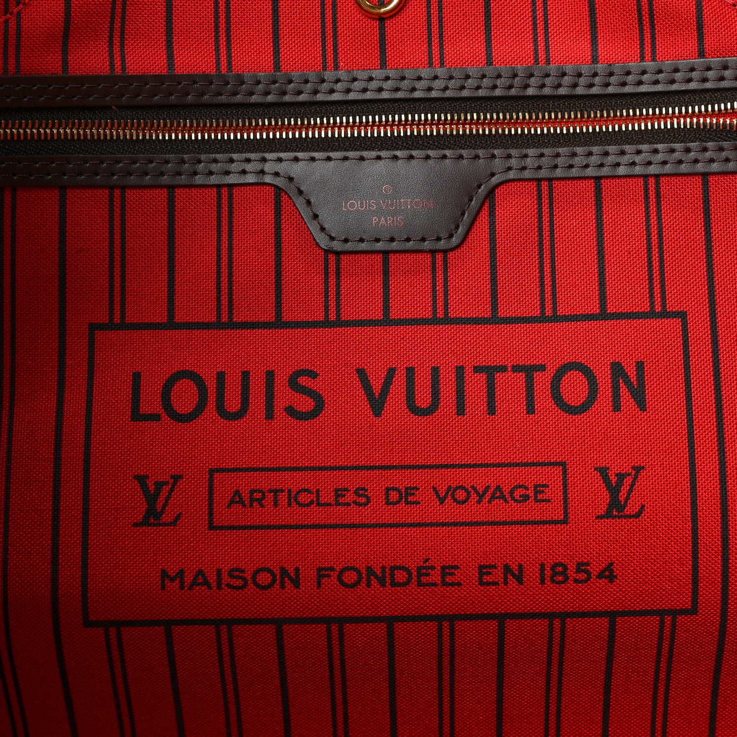 Louis Vuitton Damier Ebene Neo Neverfull GM 7 of 10