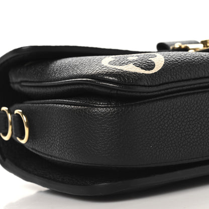 Louis Vuitton Empreinte Monogram Giant Pochette Metis East West Black Beige 9 of 10