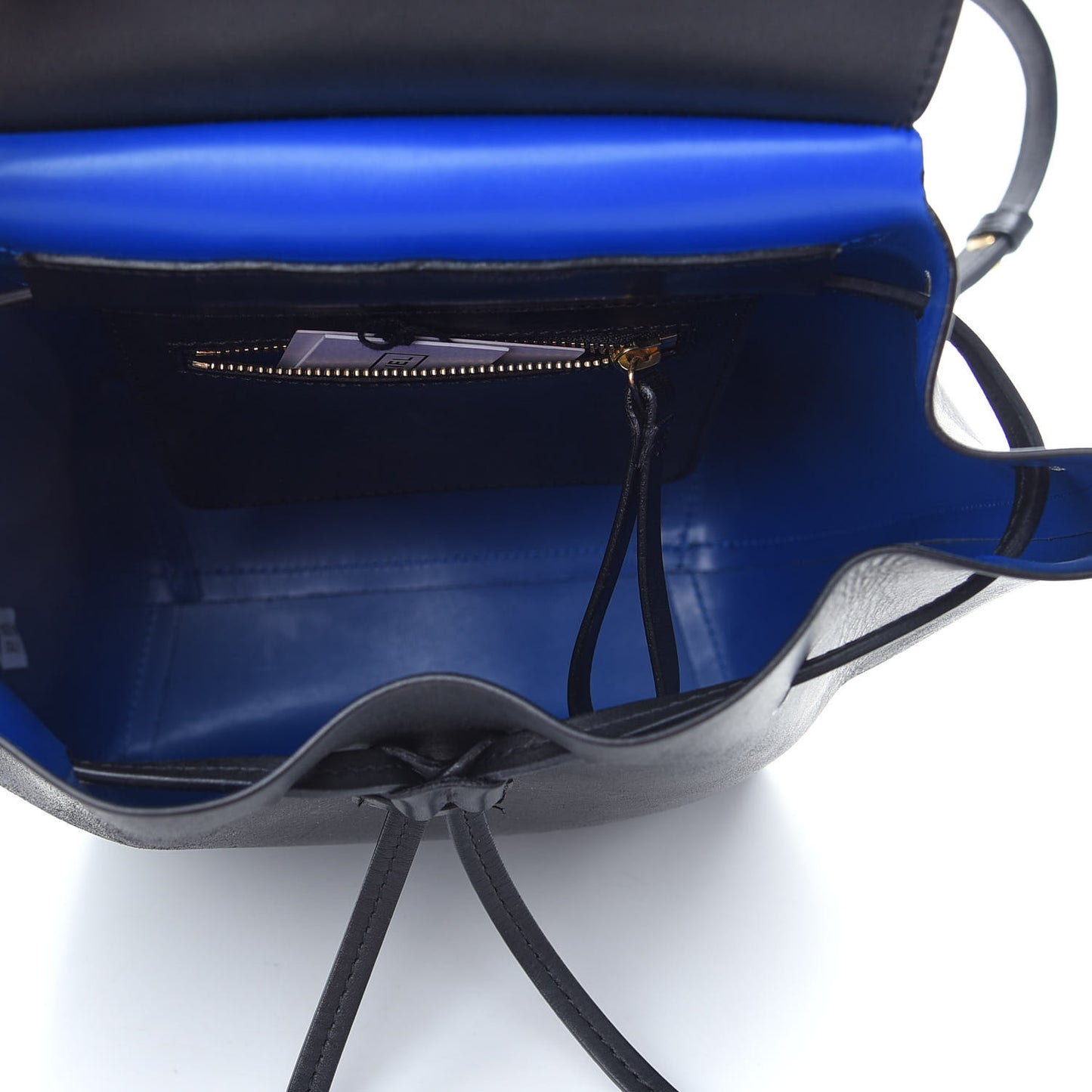 Calfskin Mini Backpack Black Royal