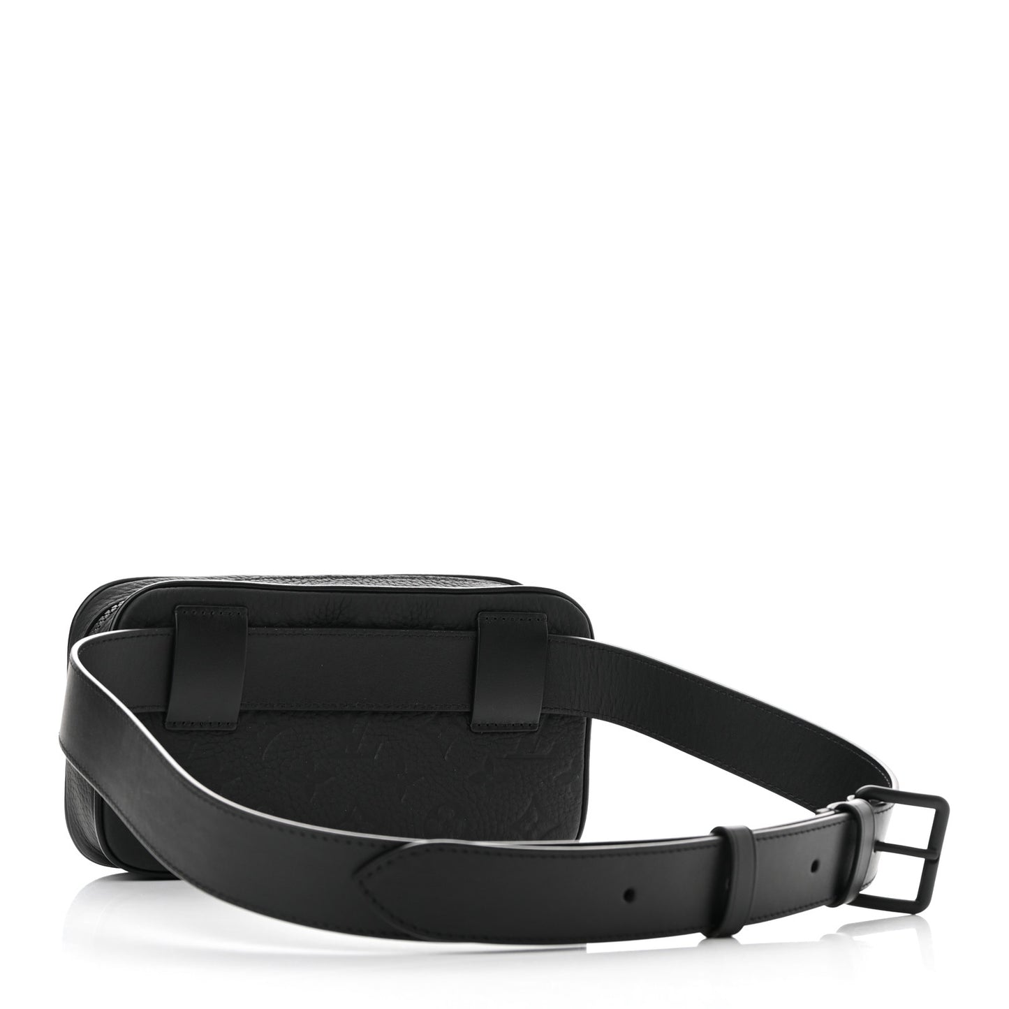 Taurillon Monogram Uniformes Solar Ray Soft Pochette Volga Belt Bag Black