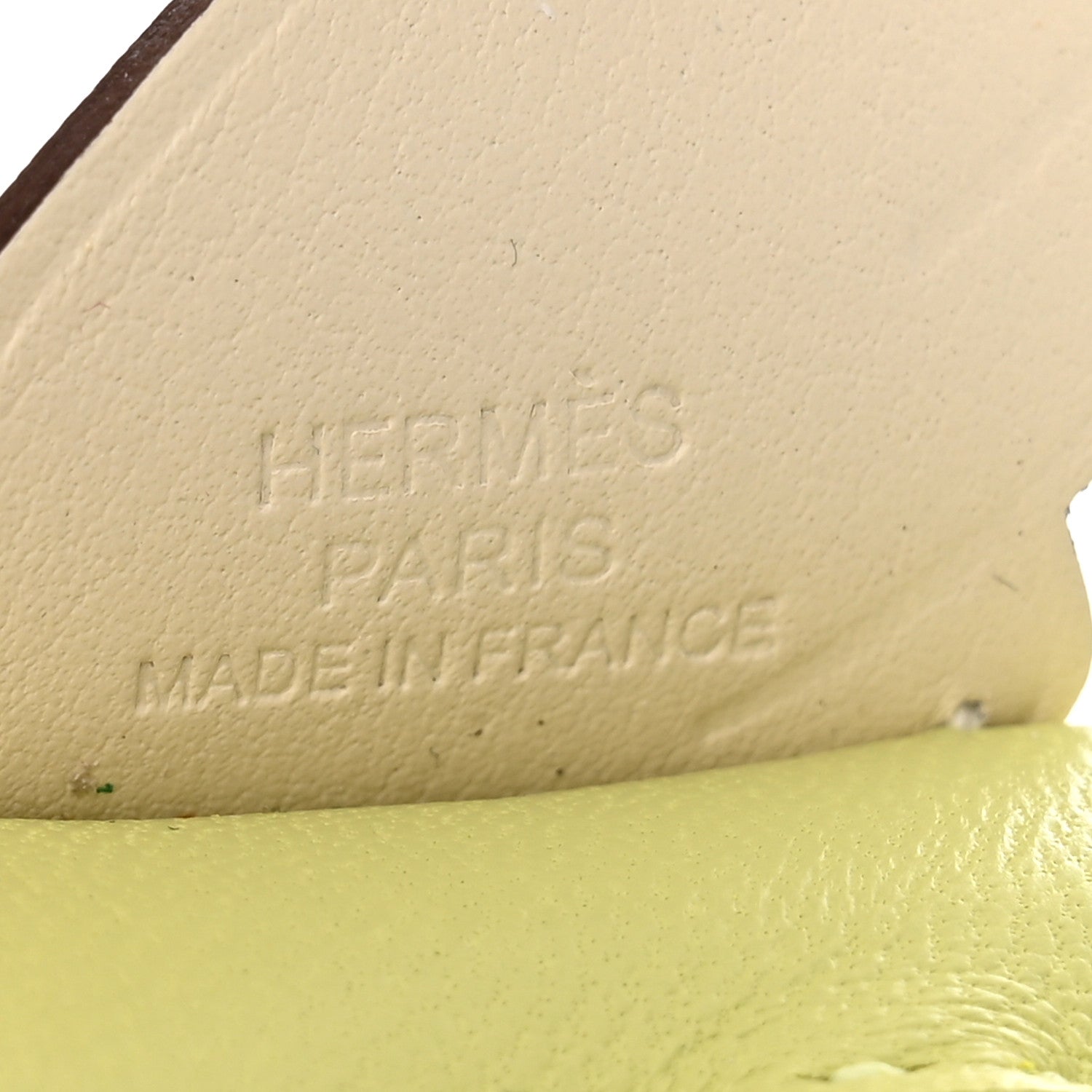 Hermes Milo Lambskin Grigri Rodeo Pegase Horse Bag Charm PM Jaune Bourgeon Bleu Brume Nata 4 of 4