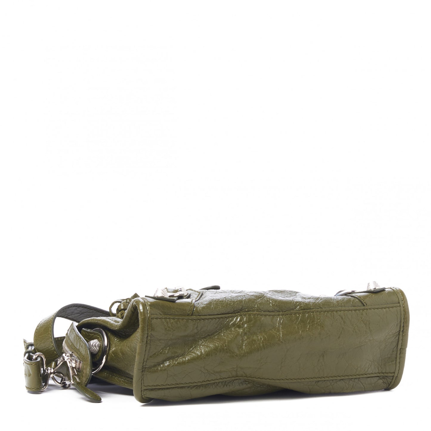 Agneau Giant 12 Gold Hardware Mini City Olive